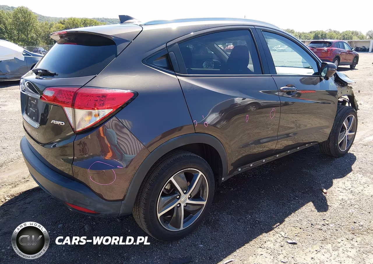 2022 Honda Hr-V Awd Ex VIN:3CZRU6H58NM760397 - 4