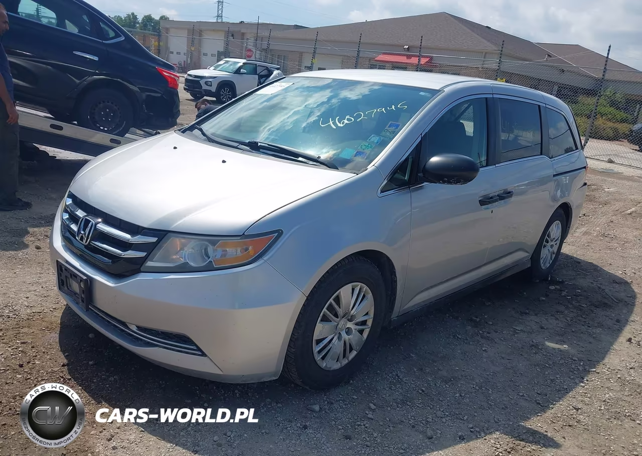 2014 Honda Odyssey Lx VIN:5FNRL5H29EB056948 - 2