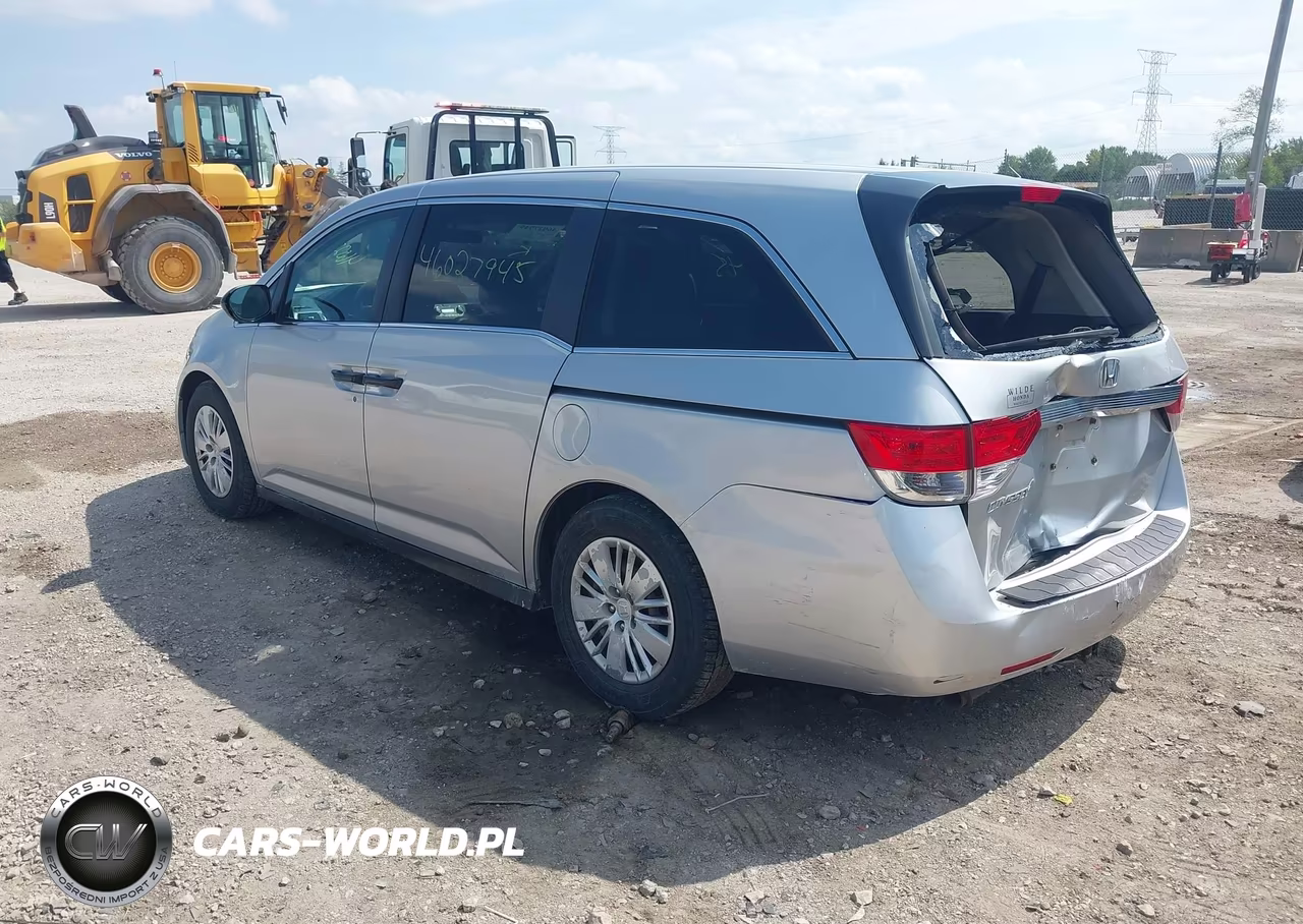 2014 Honda Odyssey Lx VIN:5FNRL5H29EB056948 - 3