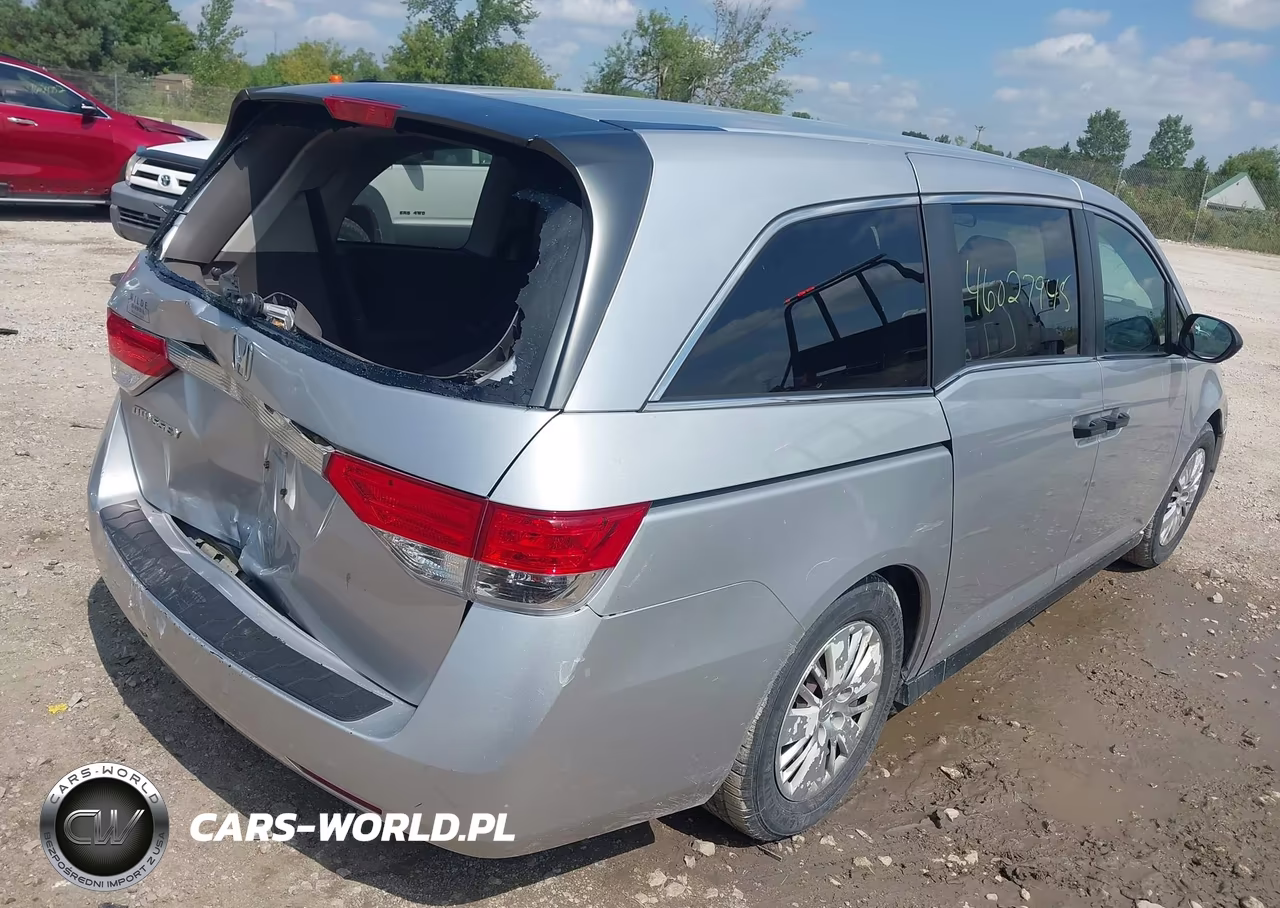 2014 Honda Odyssey Lx VIN:5FNRL5H29EB056948 - 4