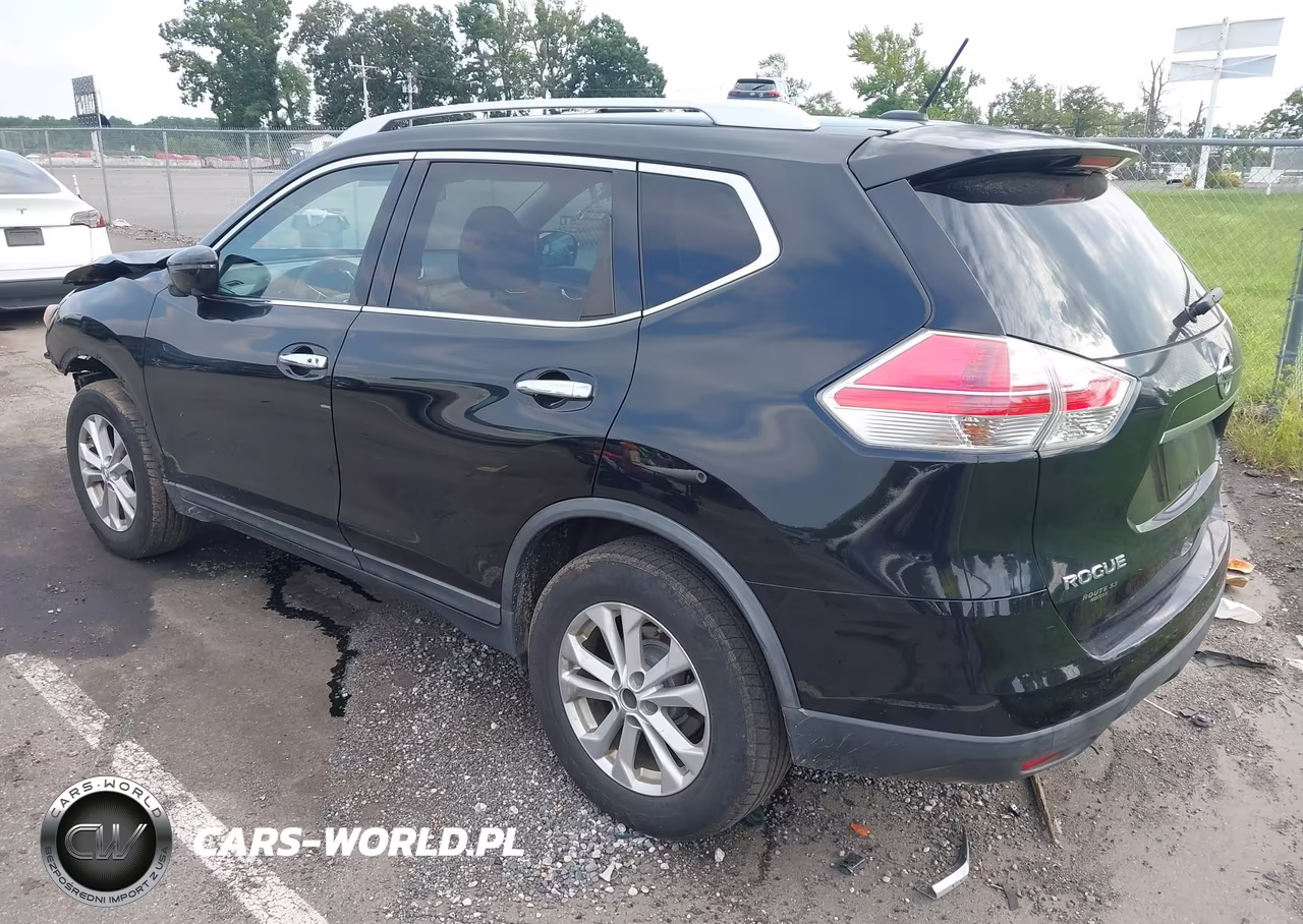2016 Nissan Rogue Sv VIN:KNMAT2MV7GP630595 - 3
