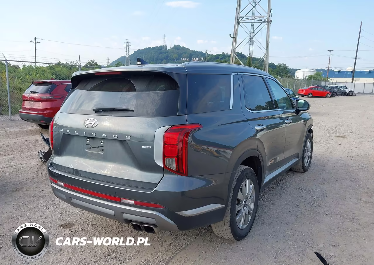 2023 Hyundai Palisade Sel VIN:KM8R2DGE7PU583899 - 4