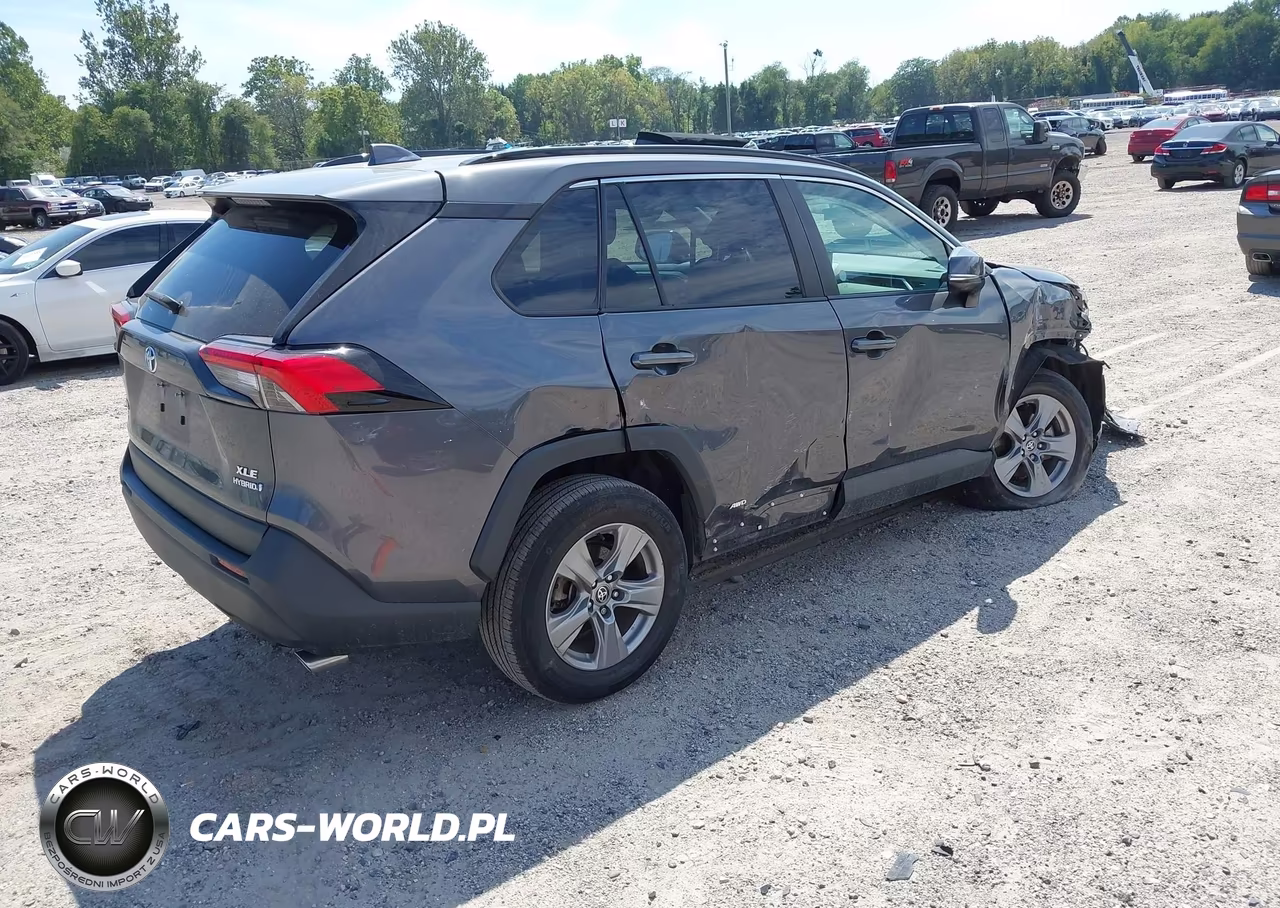 2022 Toyota Rav4 Hybrid Xle VIN:4T3RWRFV6NU081165 - 4