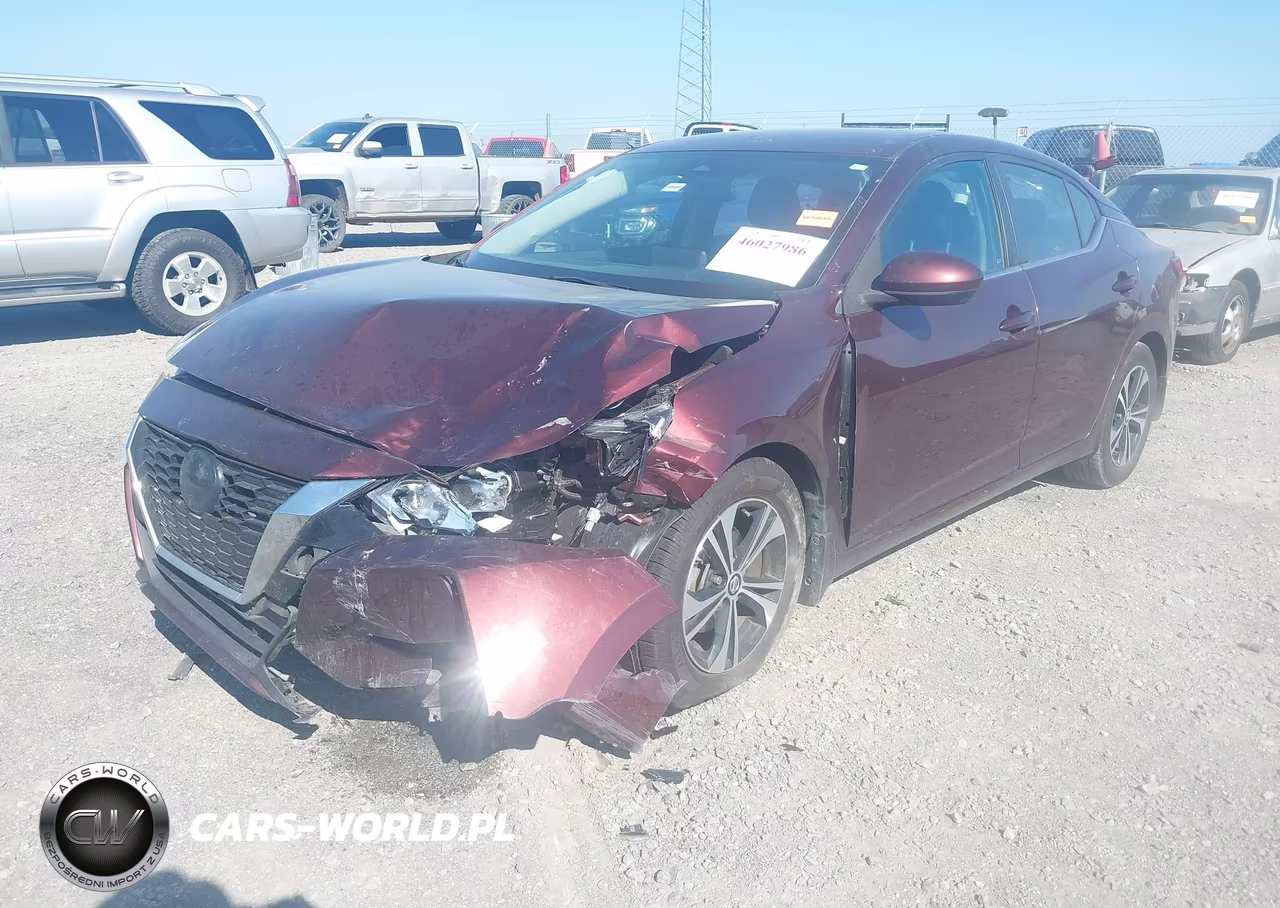 2022 Nissan Sentra Sv Xtronic Cvt VIN:3N1AB8CV8NY295479 - 2