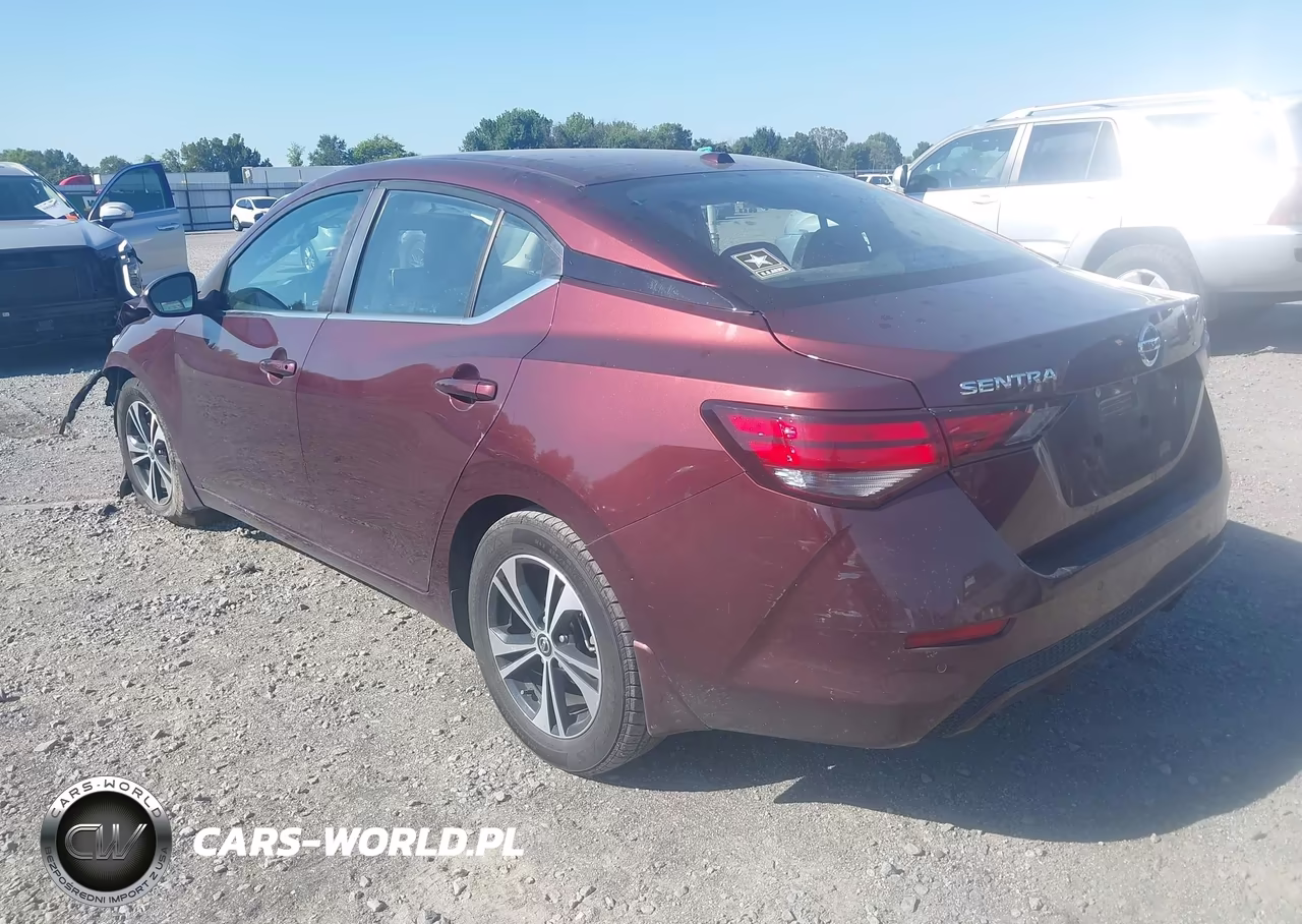 2022 Nissan Sentra Sv Xtronic Cvt VIN:3N1AB8CV8NY295479 - 3