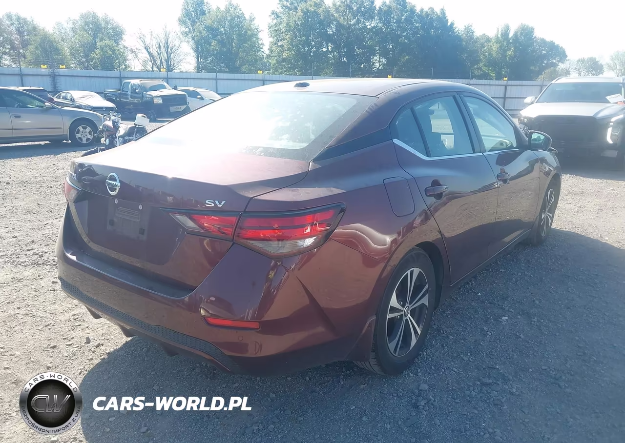 2022 Nissan Sentra Sv Xtronic Cvt VIN:3N1AB8CV8NY295479 - 4