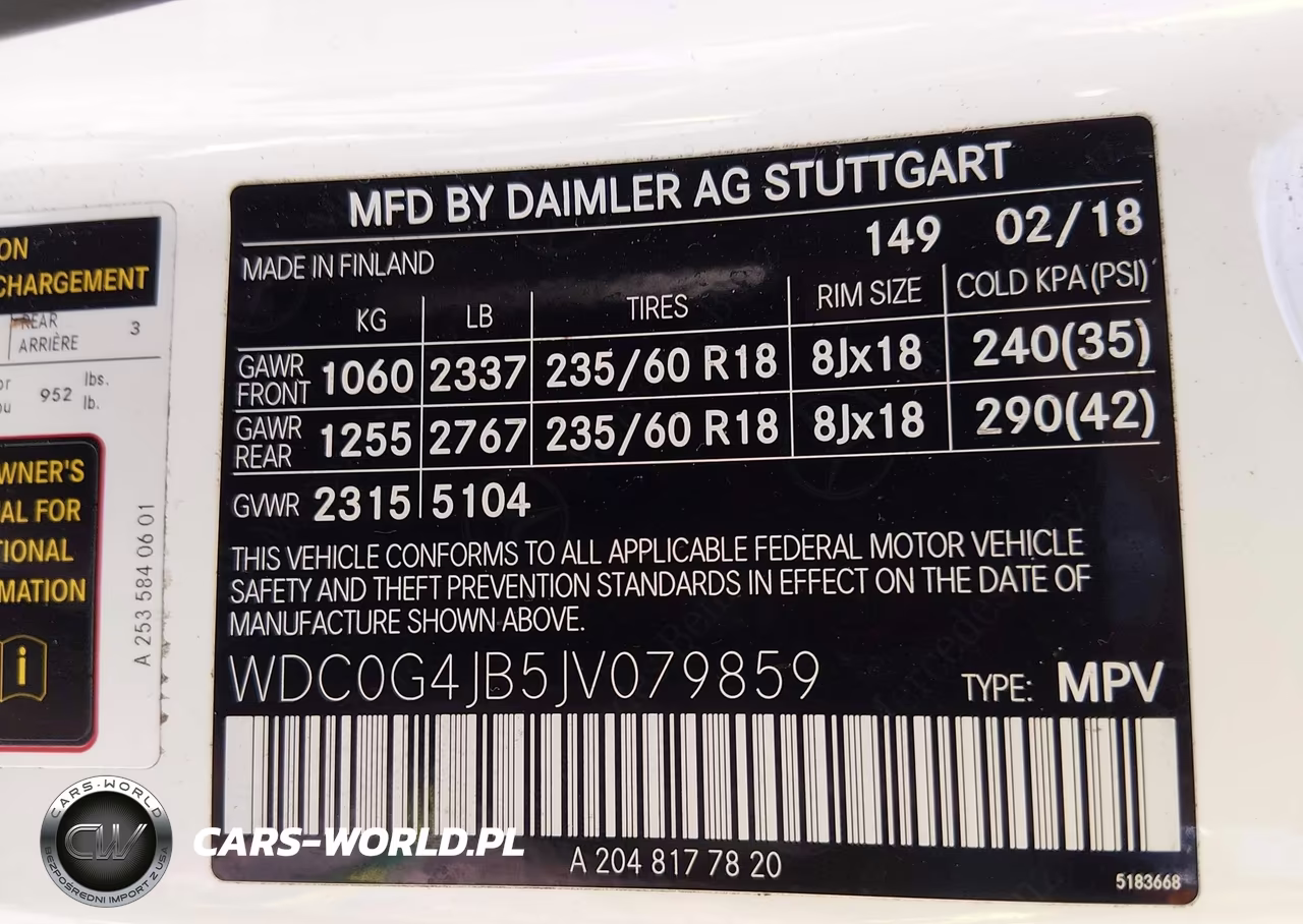 2018 Mercedes-Benz Glc 300 VIN:WDC0G4JB5JV079859 - 9