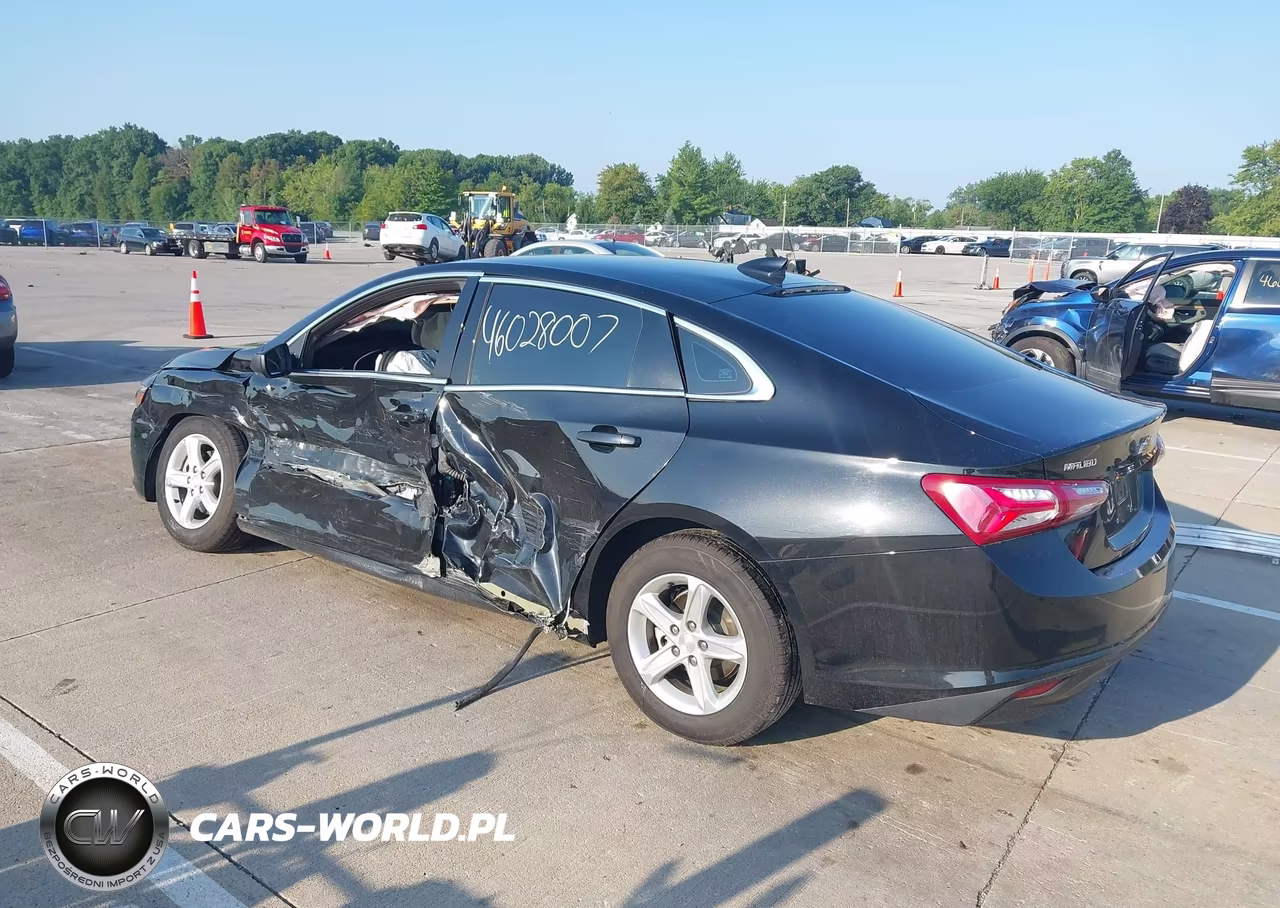 2022 Chevrolet Malibu Fwd Lt VIN:1G1ZD5ST6NF185376 - 3
