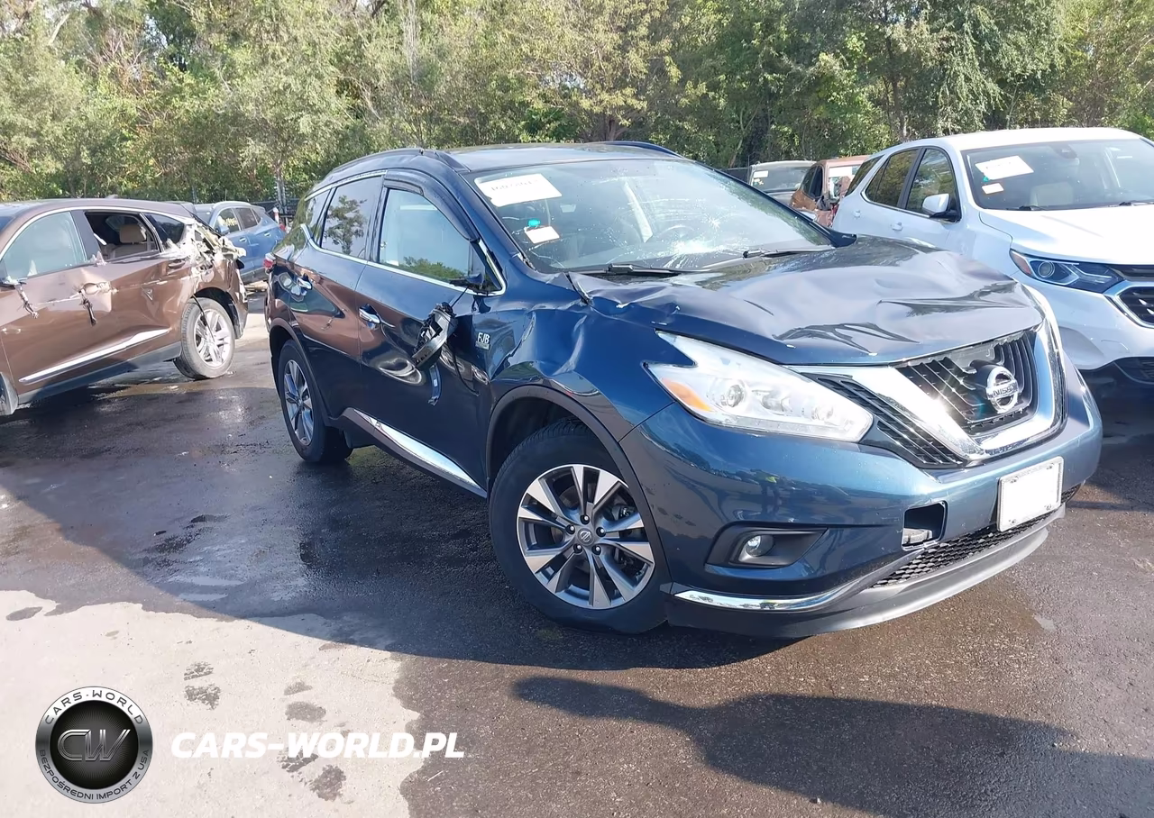 2017 Nissan Murano Sv VIN:5N1AZ2MH0HN126987 - 1