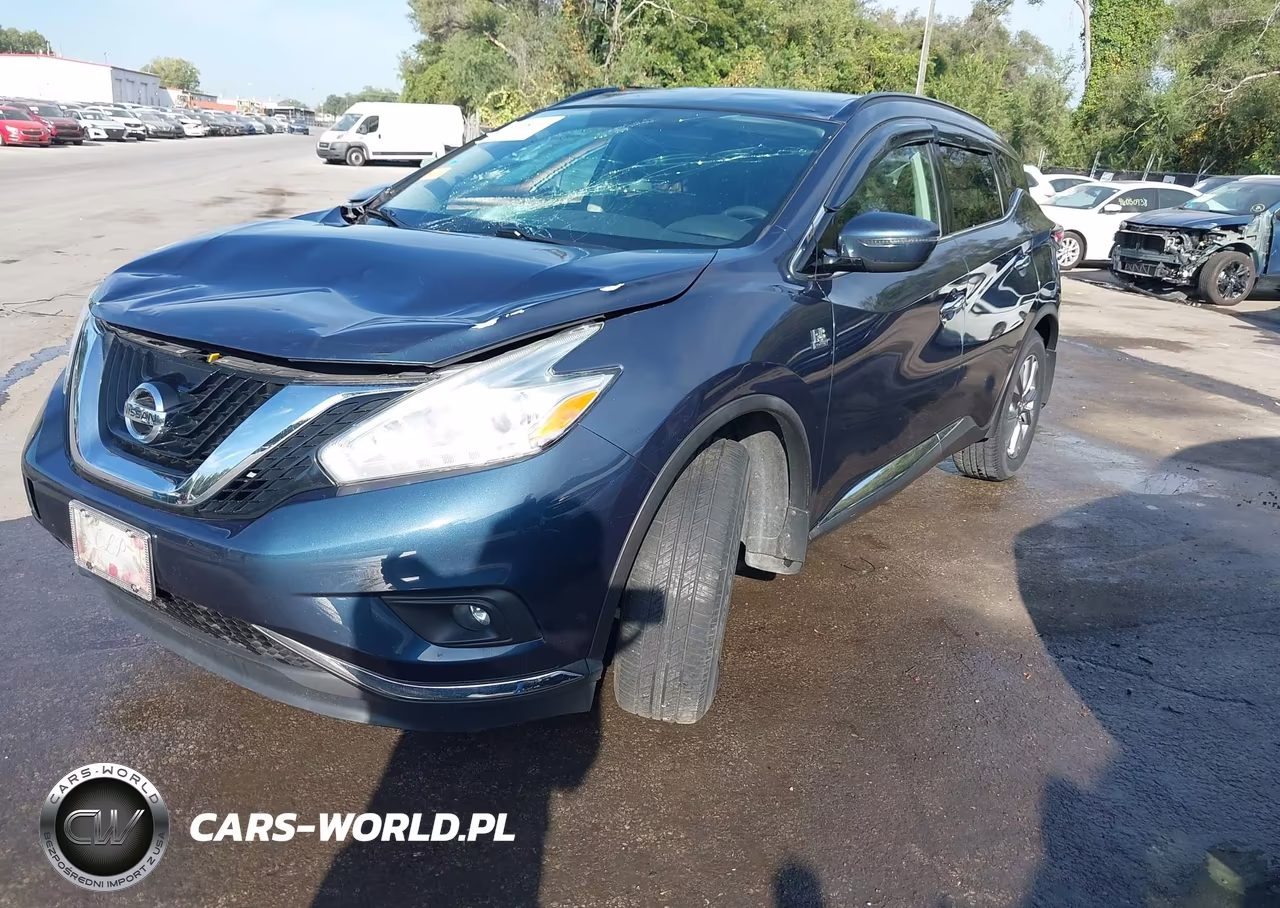 2017 Nissan Murano Sv VIN:5N1AZ2MH0HN126987 - 2