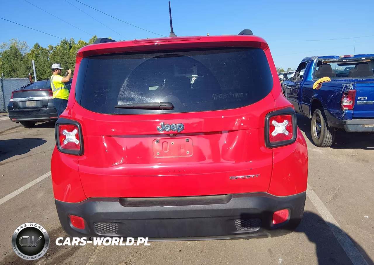 2017 Jeep Renegade Sport Fwd VIN:ZACCJAAB7HPF90588 - 16