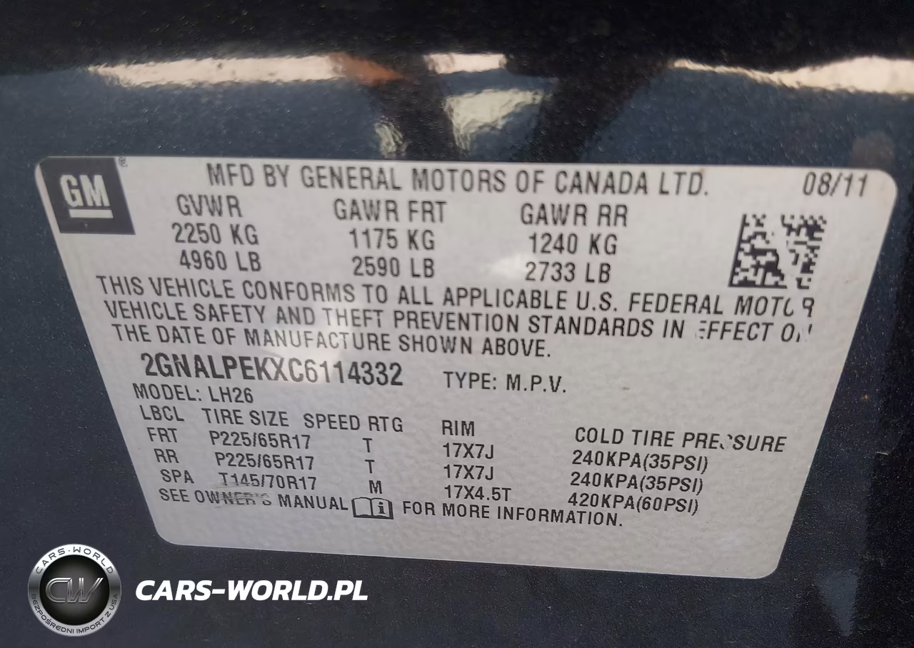 2012 Chevrolet Equinox 2Lt VIN:2GNALPEKXC6114332 - 9