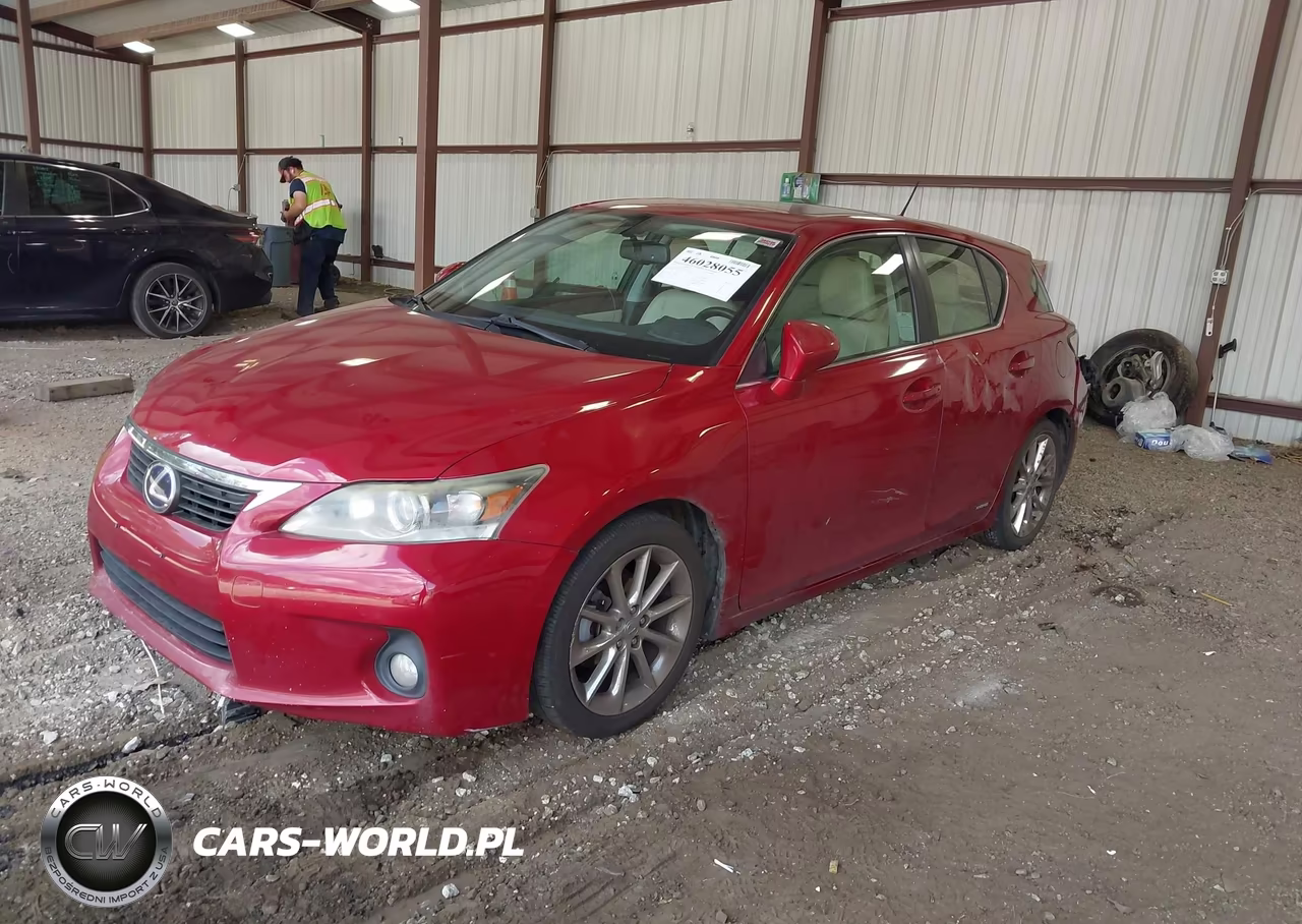 2012 Lexus Ct 200H Premium VIN:JTHKD5BH4C2086045 - 2