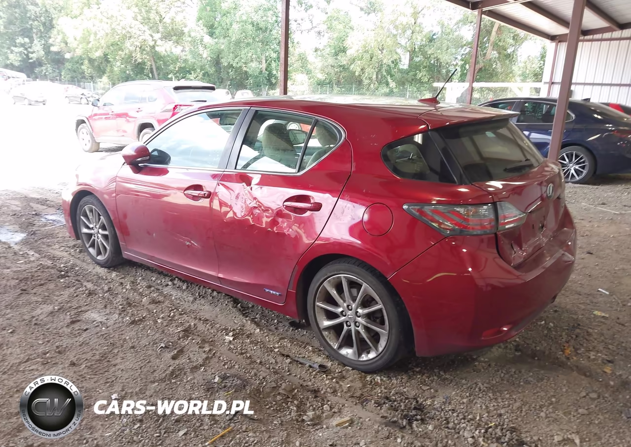 2012 Lexus Ct 200H Premium VIN:JTHKD5BH4C2086045 - 3