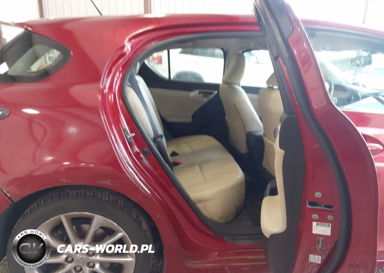 2012 Lexus Ct 200H Premium VIN:JTHKD5BH4C2086045 - 8