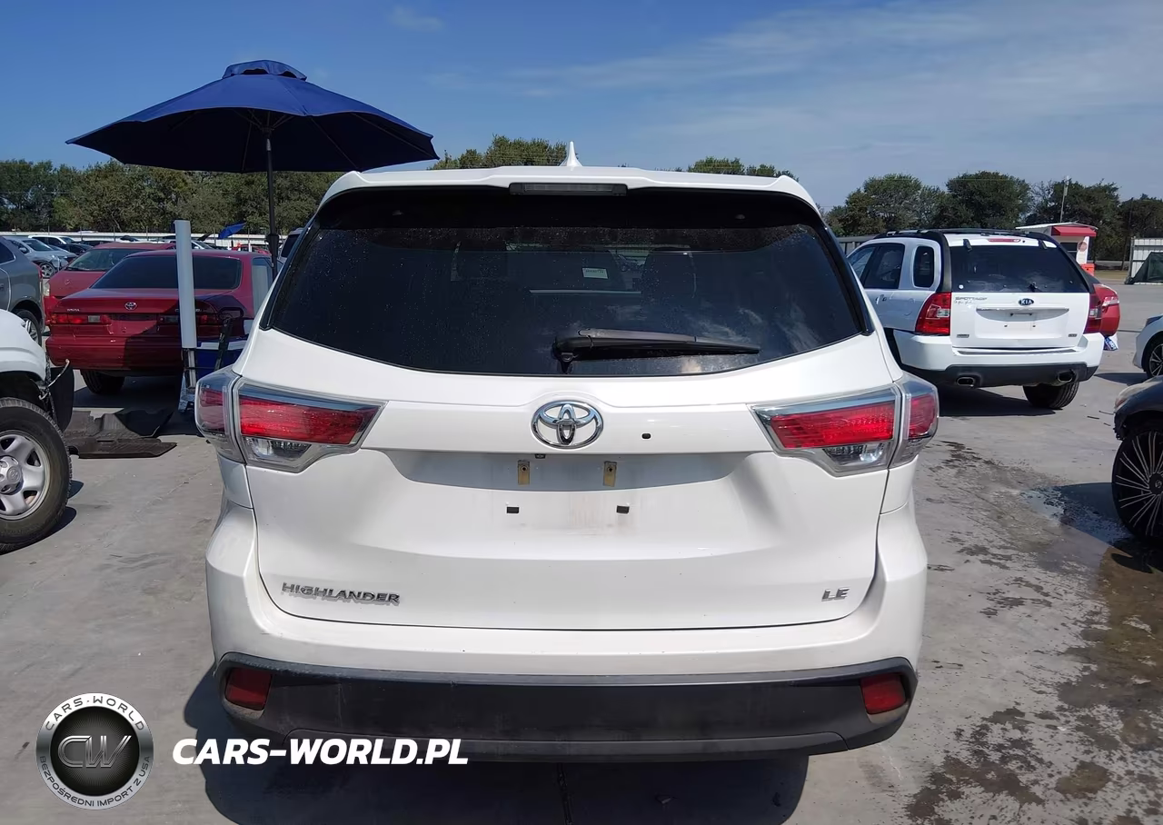 2016 Toyota Highlander Le Plus V6 VIN:5TDZKRFH9GS178922 - 17