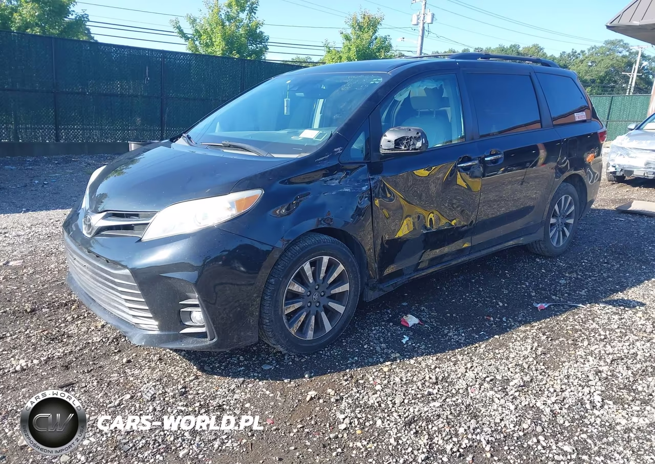 2018 Toyota Sienna Xle 7 Passenger VIN:5TDDZ3DC4JS197198 - 2