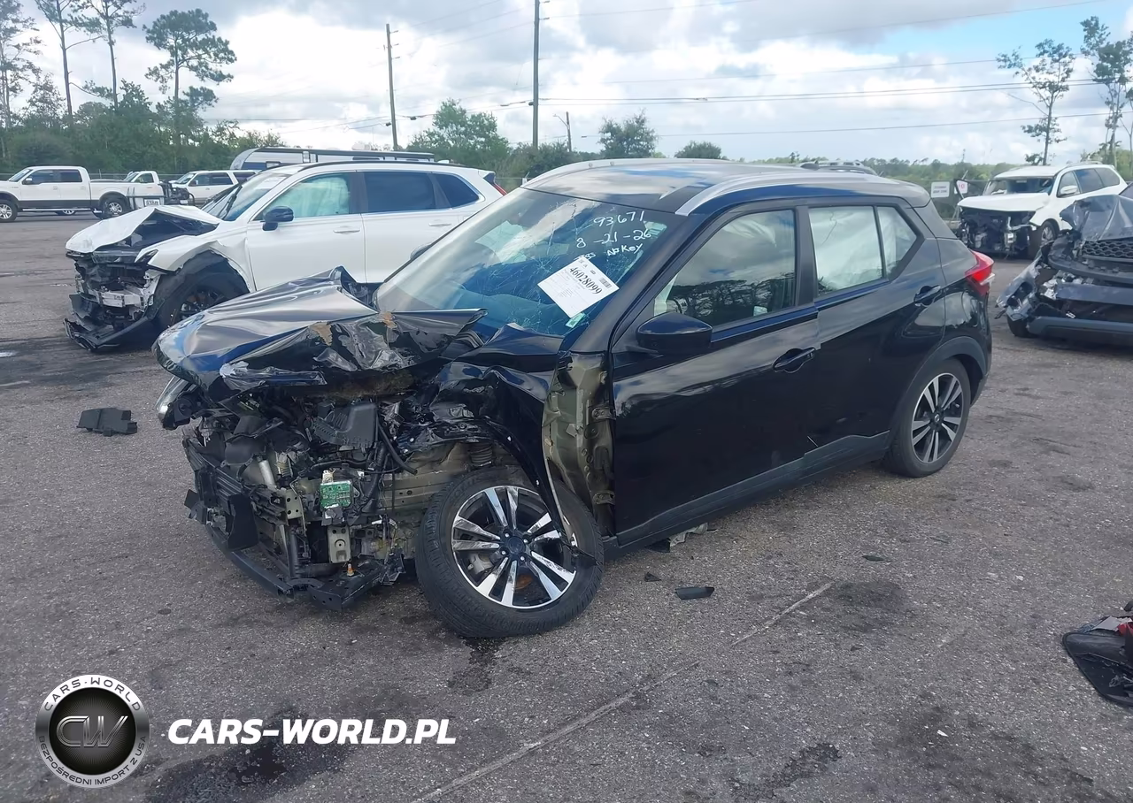2020 Nissan Kicks Sv Xtronic Cvt VIN:3N1CP5CV6LL479547 - 2
