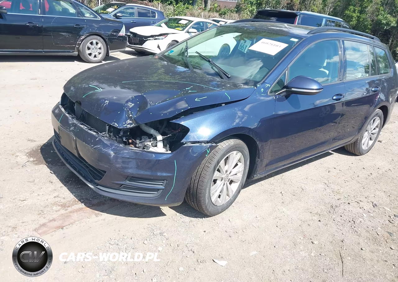 2017 Volkswagen Golf Sportwagen Tsi S VIN:3VW017AU9HM534272 - 2