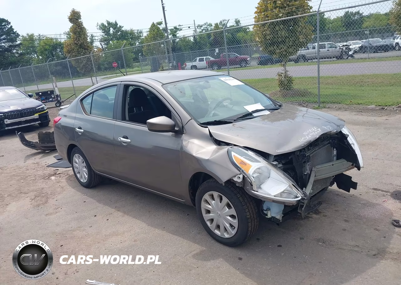 2015 Nissan Versa 1.6 Sv VIN:3N1CN7AP9FL933106 - 1