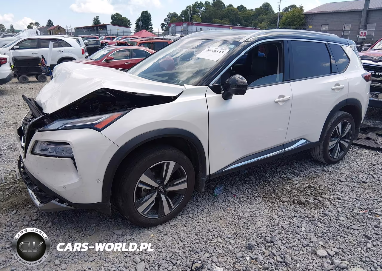 2021 Nissan Rogue Platinum Intelligent Awd VIN:JN8AT3DDXMW320492 - 2