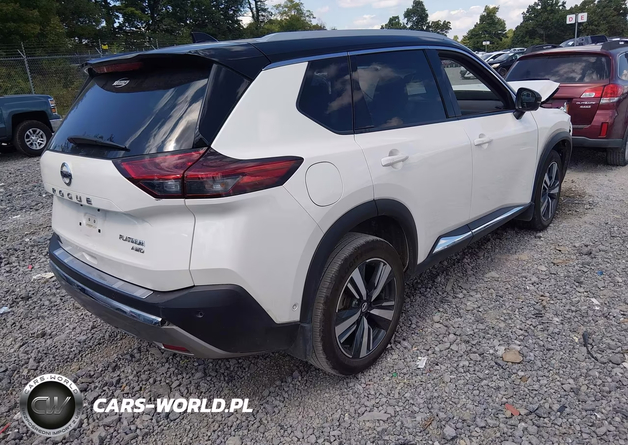 2021 Nissan Rogue Platinum Intelligent Awd VIN:JN8AT3DDXMW320492 - 4