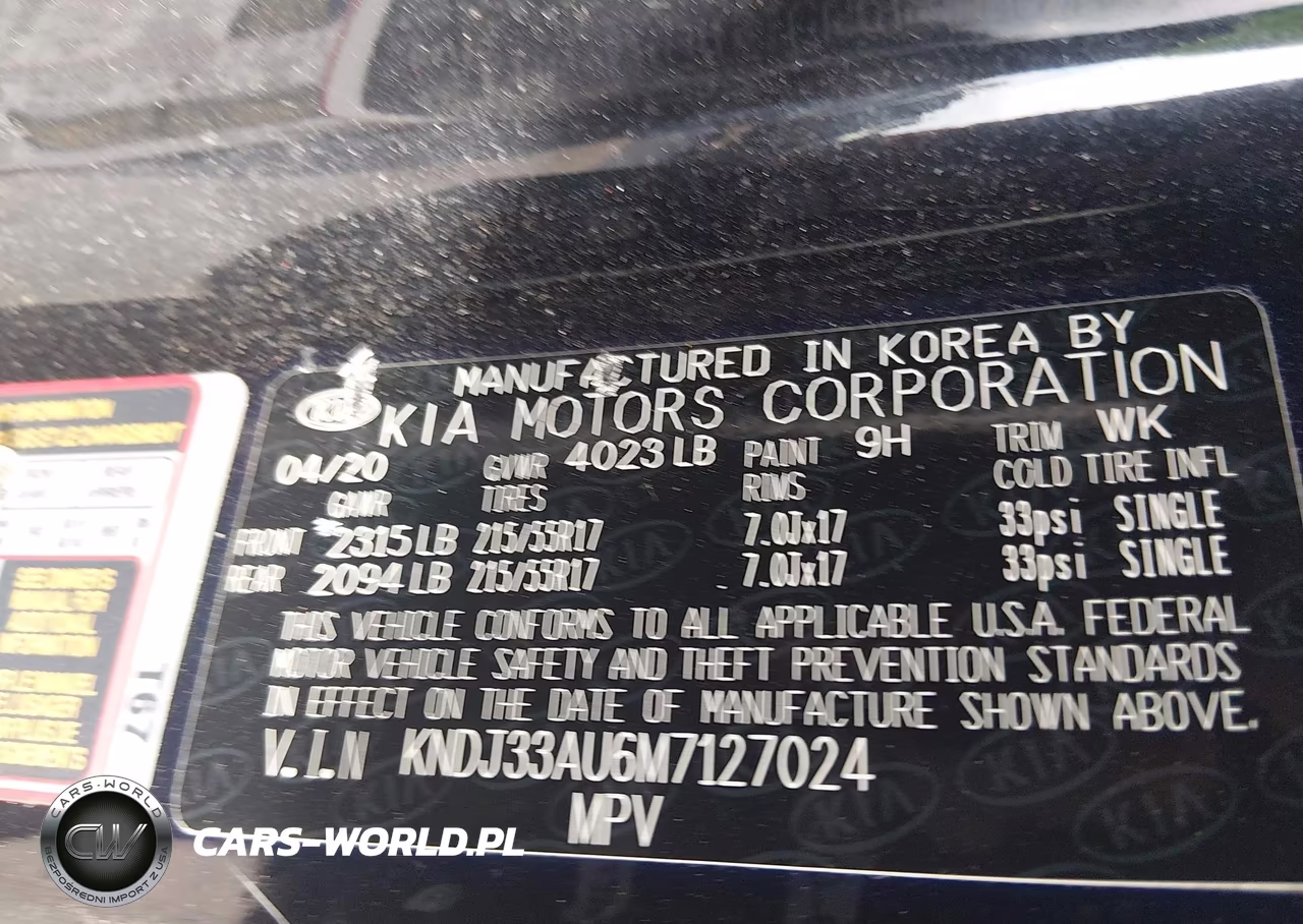 2021 Kia Soul Ex VIN:KNDJ33AU6M7127024 - 9
