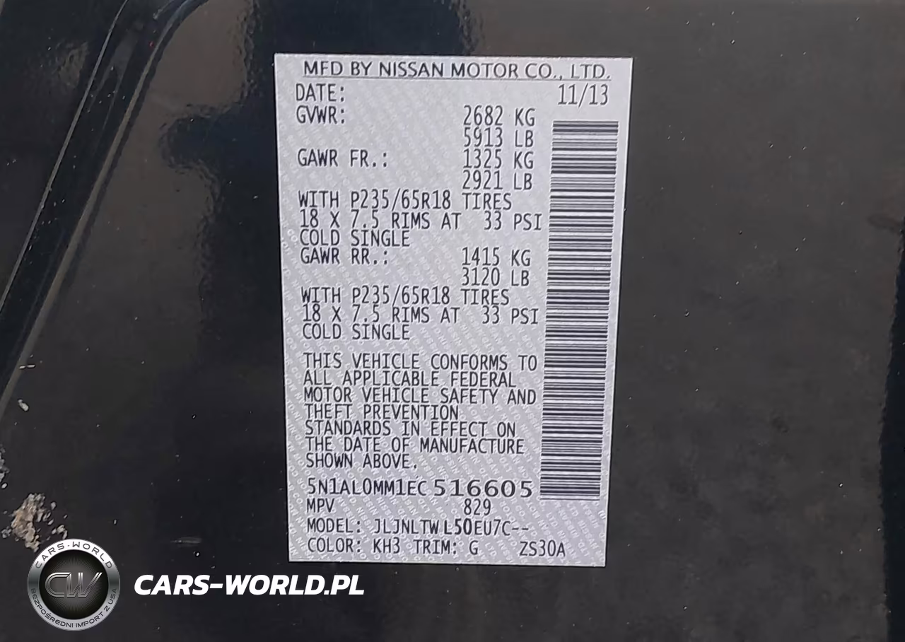 2014 Infiniti Qx60 VIN:5N1AL0MM1EC516605 - 9