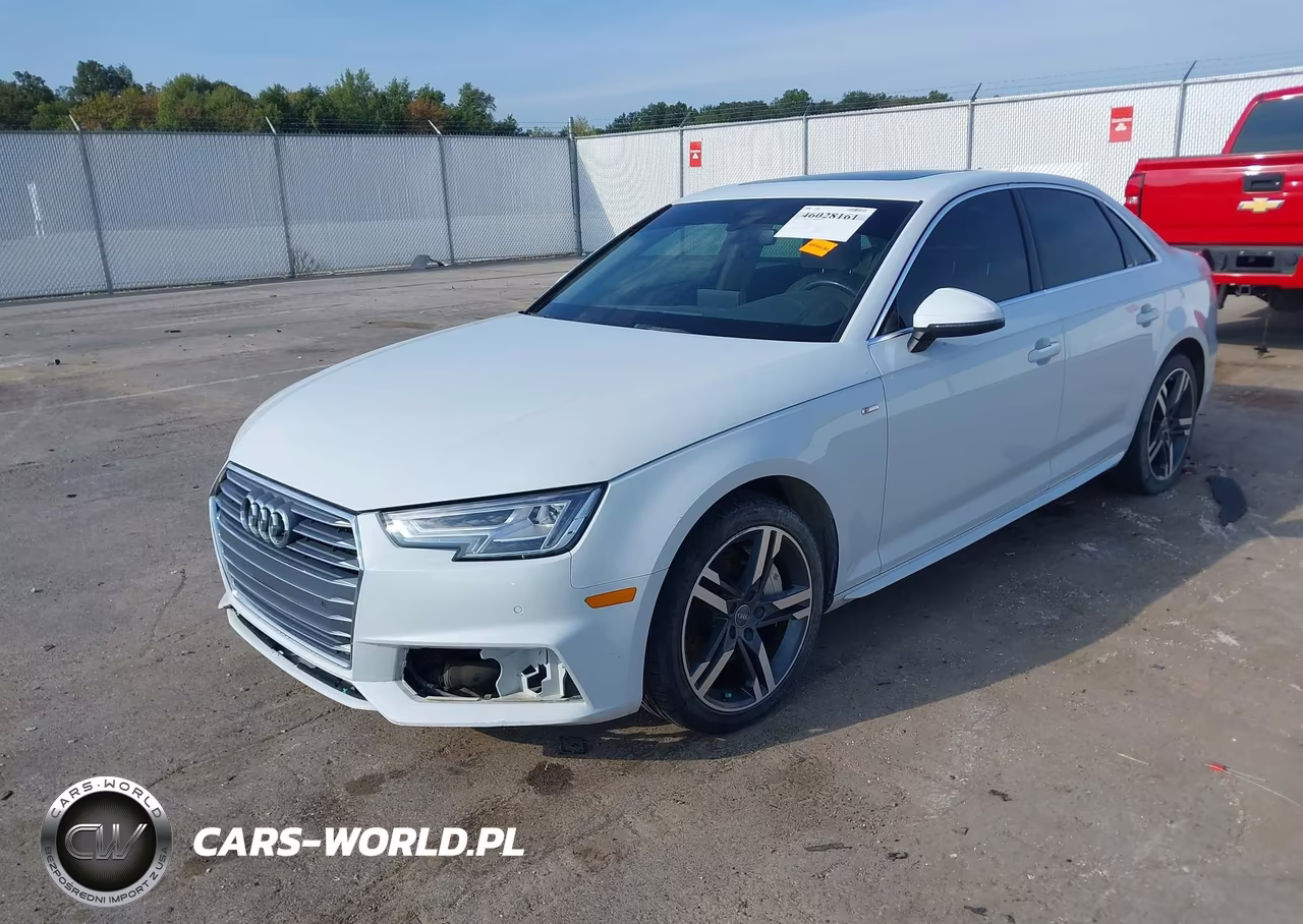 2017 Audi A4 Premium Plus VIN:WAUENAF49HN022078 - 2
