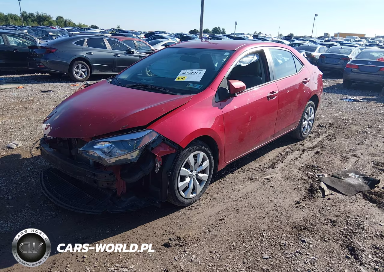 2014 Toyota Corolla Le VIN:2T1BURHE5EC192305 - 2