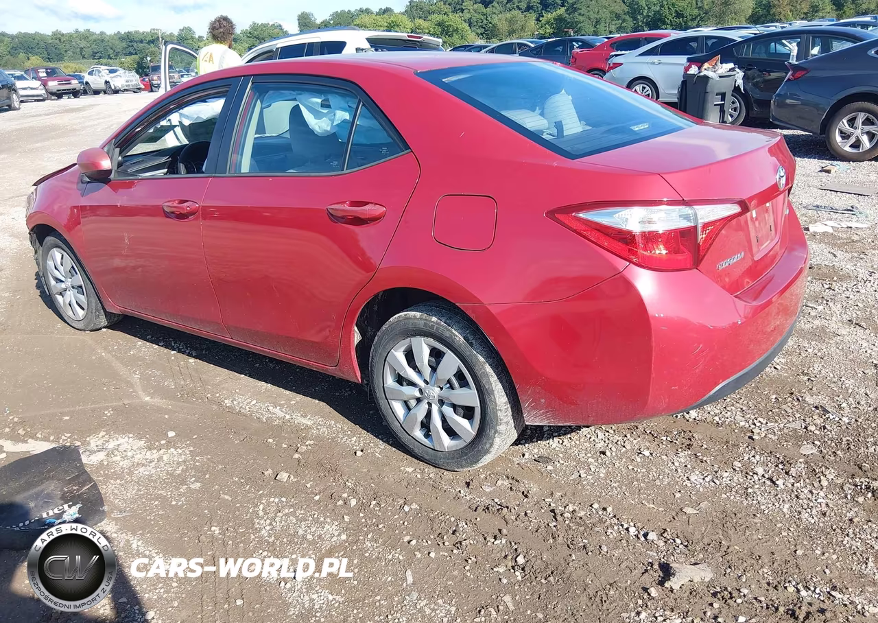 2014 Toyota Corolla Le VIN:2T1BURHE5EC192305 - 3