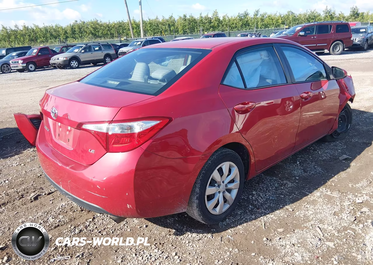 2014 Toyota Corolla Le VIN:2T1BURHE5EC192305 - 4