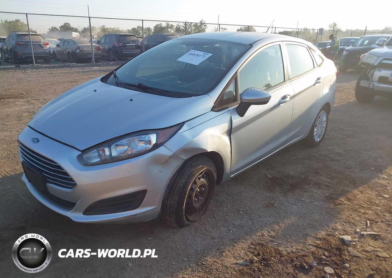2014 Ford Fiesta S VIN:3FADP4AJ5EM244569 - 2