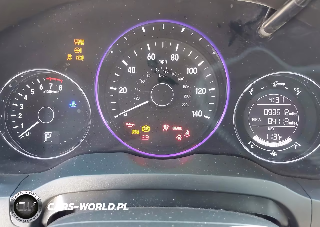 2017 Honda Hr-V Ex-L VIN:3CZRU6H70HM725987 - 7