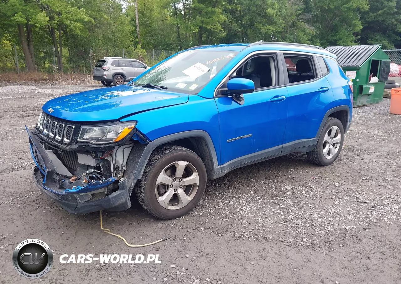 2018 Jeep Compass Latitude 4X4 VIN:3C4NJDBB7JT249960 - 2