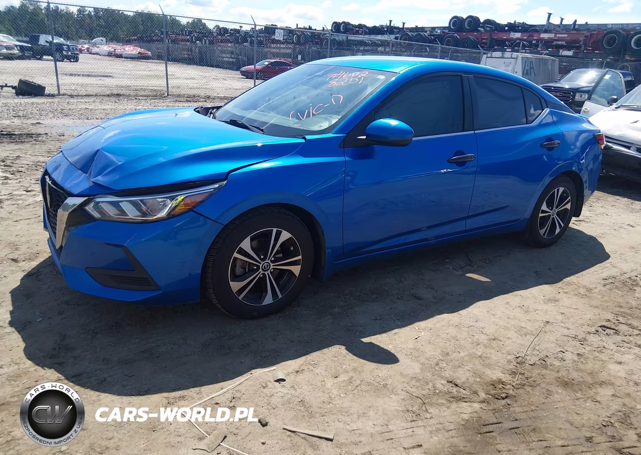 2021 Nissan Sentra Sv Xtronic Cvt VIN:3N1AB8CV7MY268899 - 2
