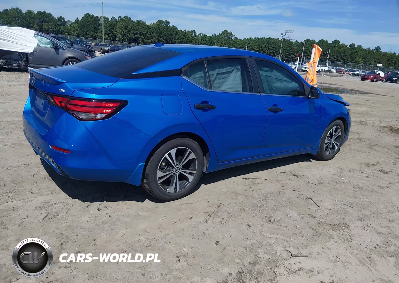 2021 Nissan Sentra Sv Xtronic Cvt VIN:3N1AB8CV7MY268899 - 4