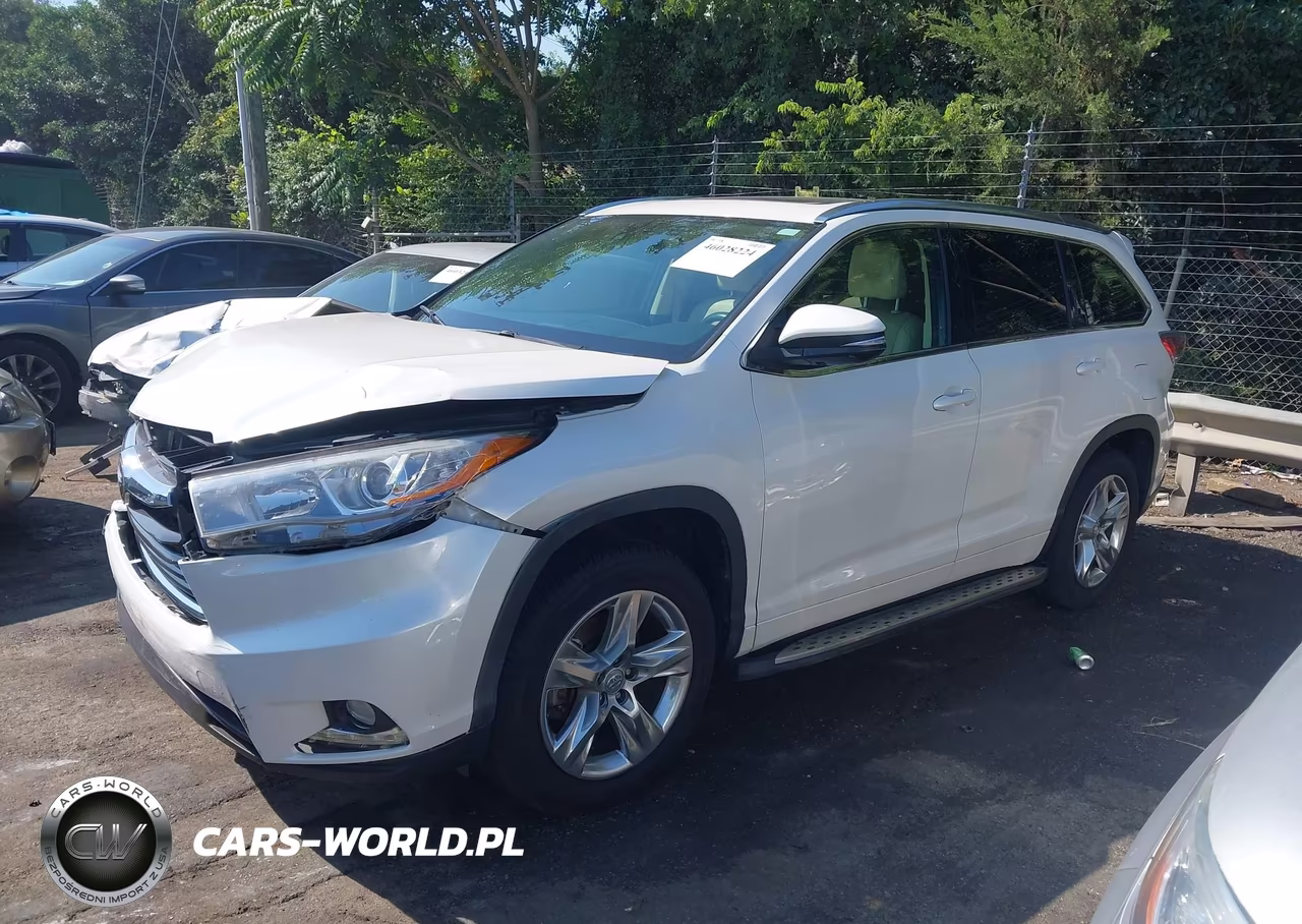 2015 Toyota Highlander Limited Platinum V6 VIN:5TDYKRFH2FS110150 - 14