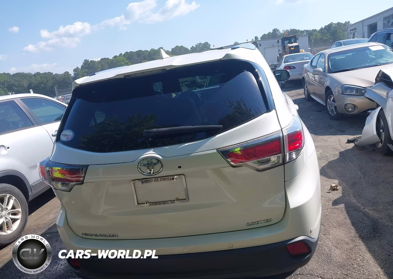 2015 Toyota Highlander Limited Platinum V6 VIN:5TDYKRFH2FS110150 - 16