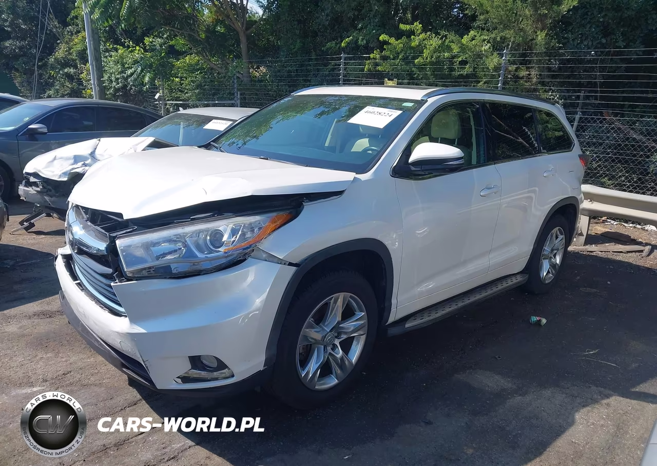 2015 Toyota Highlander Limited Platinum V6 VIN:5TDYKRFH2FS110150 - 2