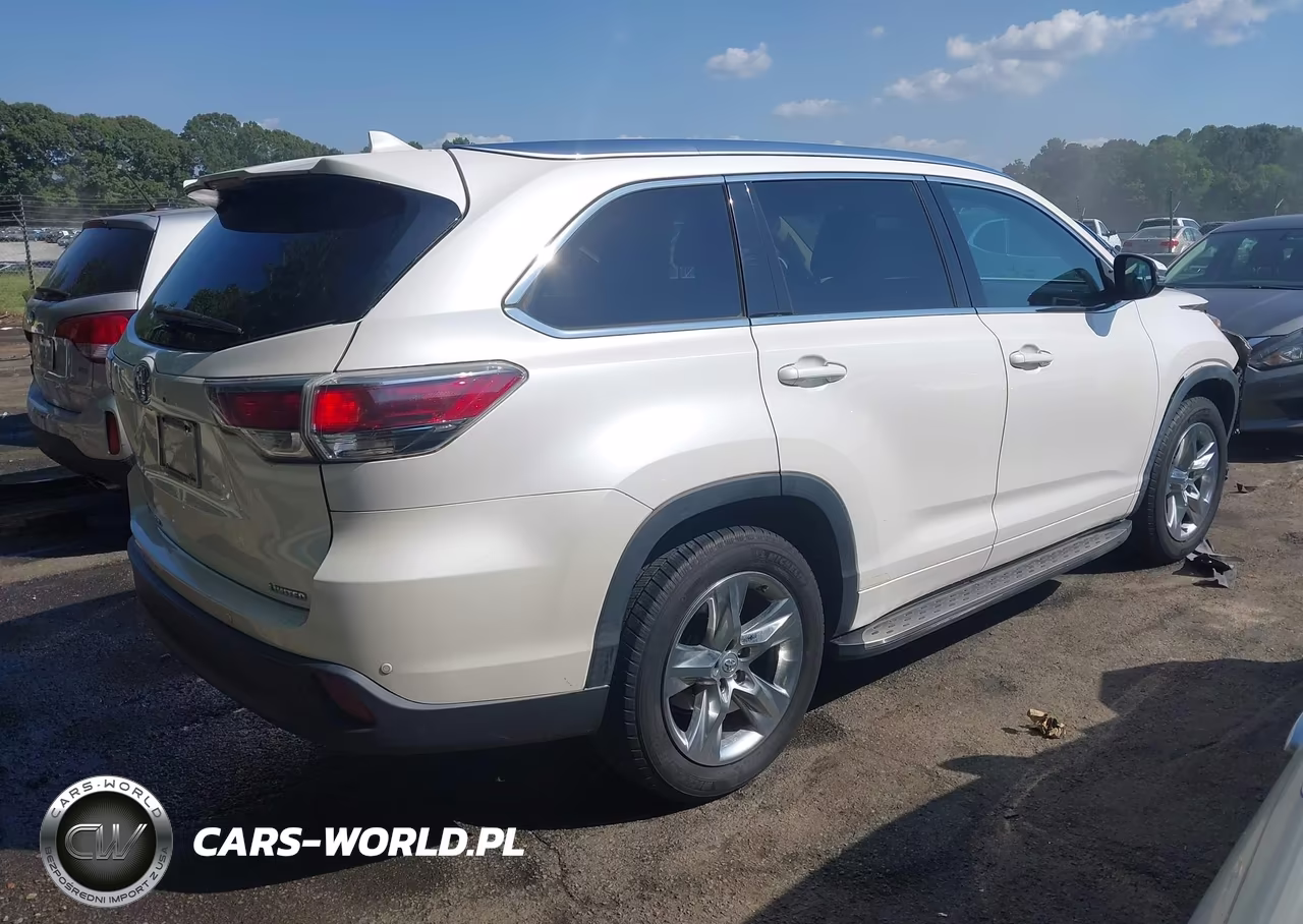 2015 Toyota Highlander Limited Platinum V6 VIN:5TDYKRFH2FS110150 - 4