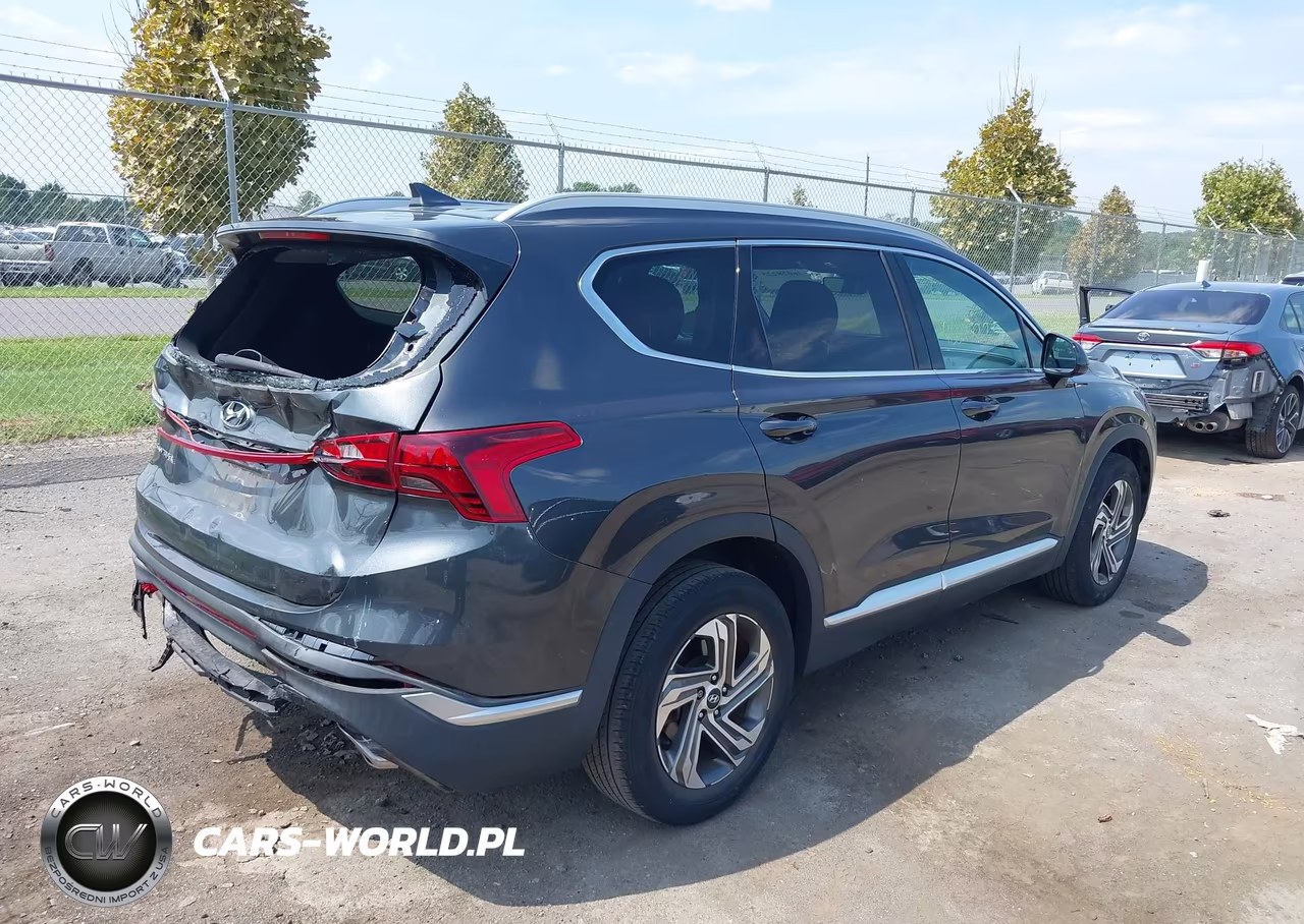 2022 Hyundai Santa Fe Sel VIN:5NMS24AJ3NH384865 - 4