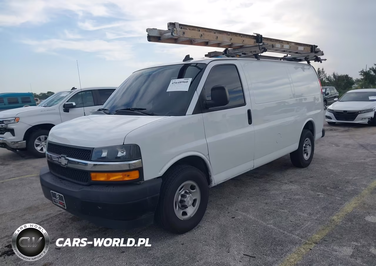 2019 Chevrolet Express 2500 Work Van VIN:1GCWGAFG3K1372834 - 2