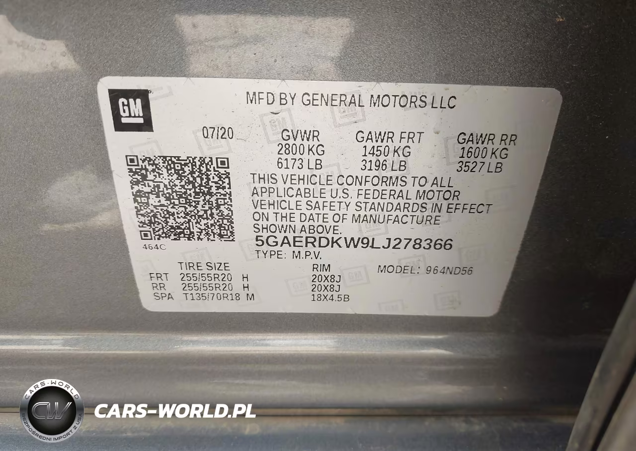 2020 Buick Enclave Fwd Avenir VIN:5GAERDKW9LJ278366 - 9