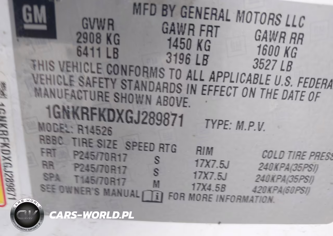 2016 Chevrolet Traverse Ls VIN:1GNKRFKDXGJ289871 - 9