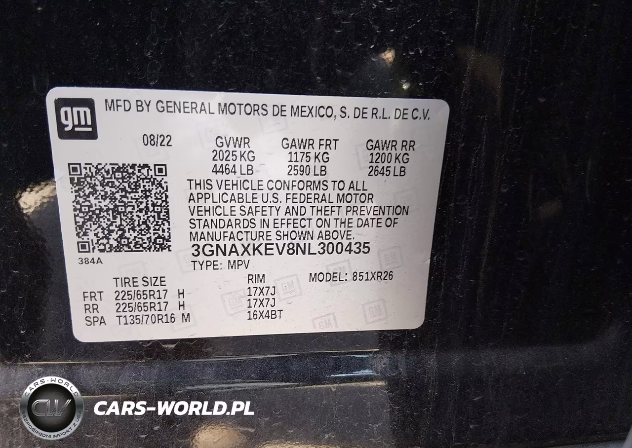 2022 Chevrolet Equinox Fwd Lt VIN:3GNAXKEV8NL300435 - 9