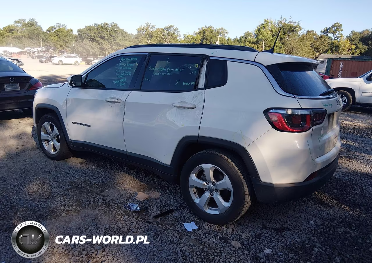 2019 Jeep Compass Latitude Fwd VIN:3C4NJCBB8KT726603 - 3