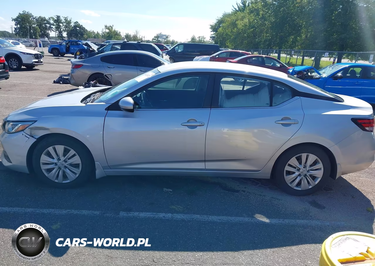 2021 Nissan Sentra S Xtronic Cvt VIN:3N1AB8BVXMY273824 - 11