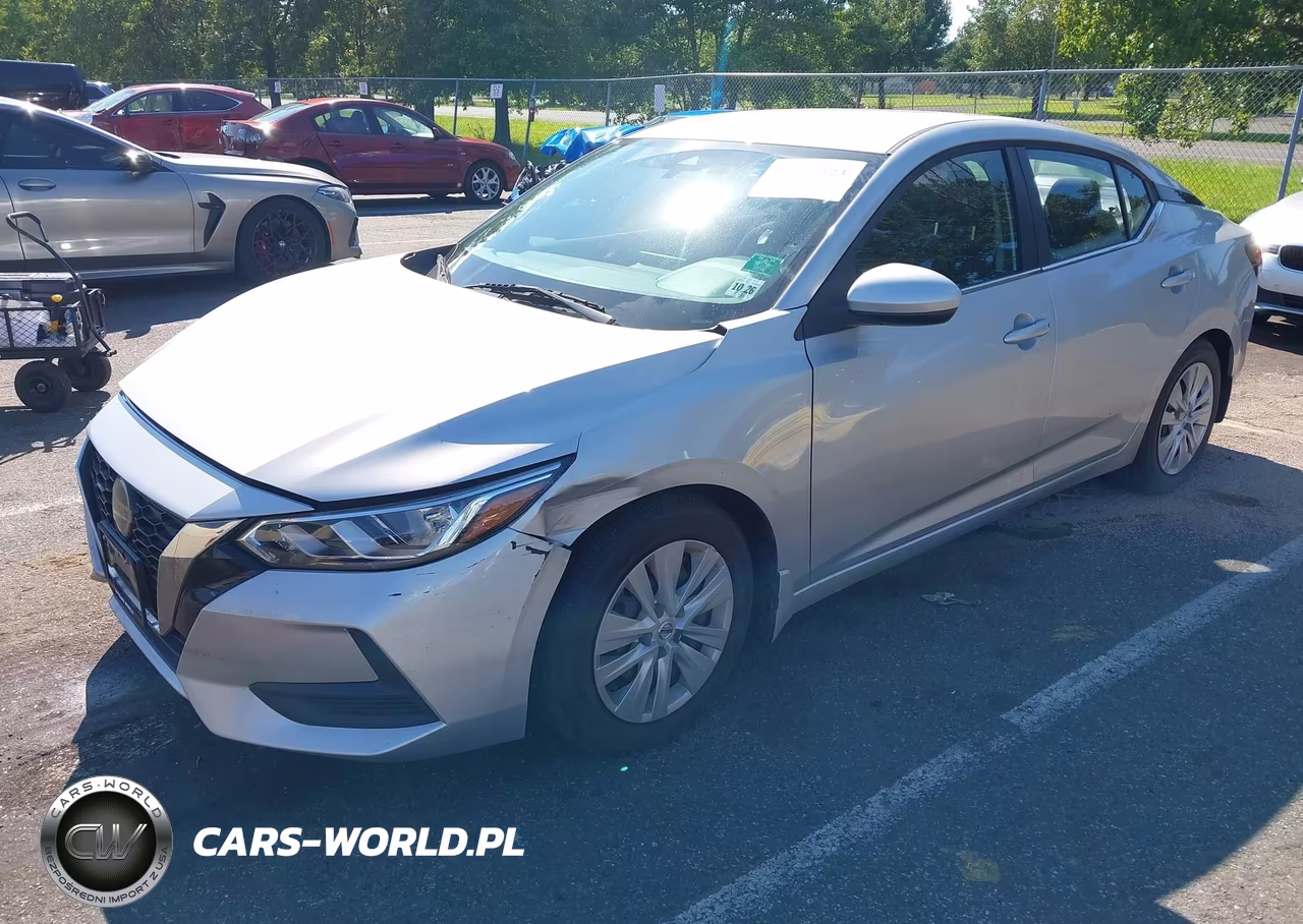 2021 Nissan Sentra S Xtronic Cvt VIN:3N1AB8BVXMY273824 - 2