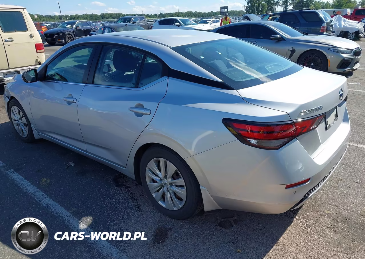2021 Nissan Sentra S Xtronic Cvt VIN:3N1AB8BVXMY273824 - 3